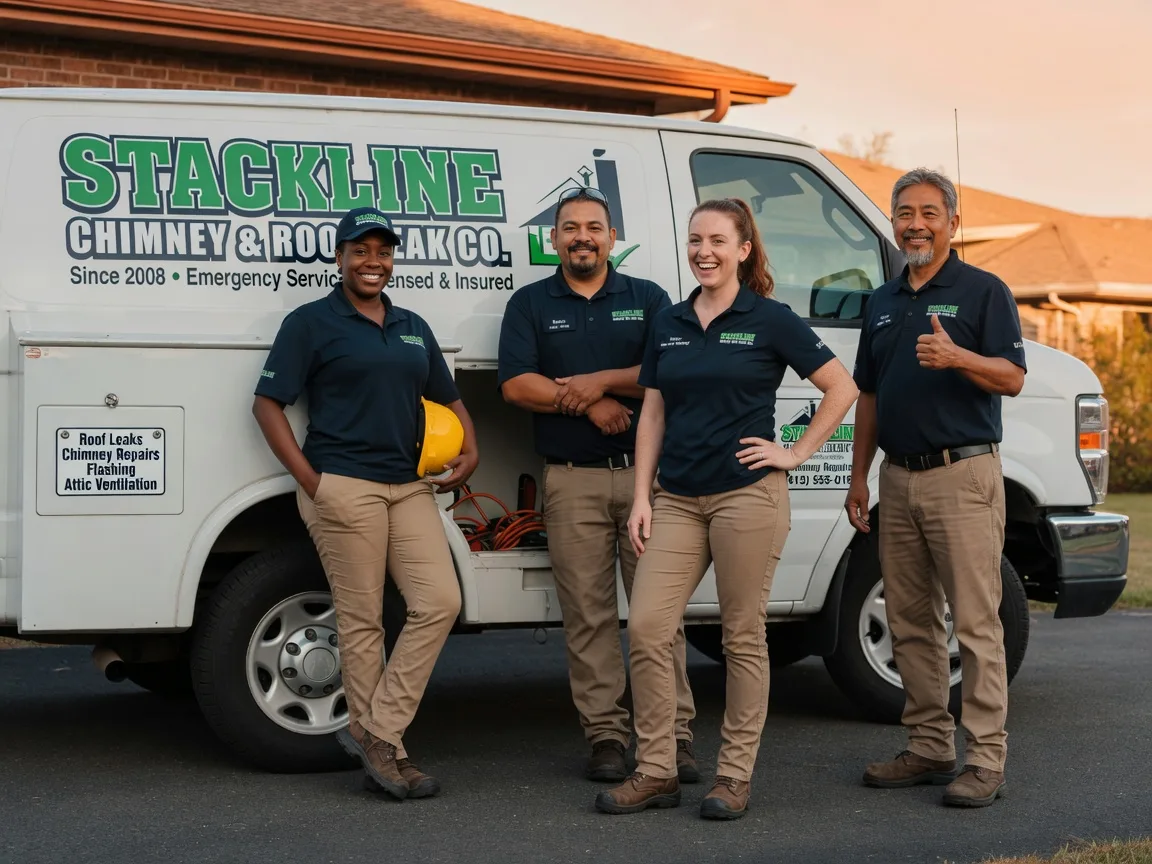 Chimney flashing repair company in Glynn, LA